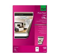 SIGEL LP142 Papel foto p. impr. Láser/copiad. color, A4, 170 g, 100 hojas