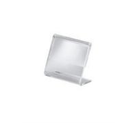 SIGEL PA105 Soporte de sobremesa, inclinado, acrilico, para A9 transversal, 10 u