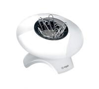 SIGEL SA101 Dispensador de clips de oficina Eyestyle white, blanco/negro, con un
