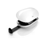 SIGEL SA103 Perforadora de papel Eyestyle white, blanco/negro, con riel de tope para A4, A5, A6, 888, 137x66x70 mm