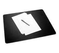 SIGEL SA106 Vade de escritorio Eyestyle white, negro, capa intermedia y costuras de color blanco, 600x6x450 mm