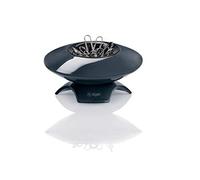 SIGEL SA161 Dispensador de clips de oficina Eyestyle, gris oscuro/negro