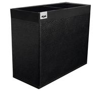 SIGEL SA535 Aljaba para lápices Cintano : S Objeto funcional y de estilo, negro-zafiro, con revestimiento de toque suave, 130x107x60 mm
