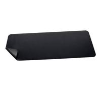 SIGEL SA604 Vade de escritorio - impermeable - imitación de cuero - negro - doble cara - 80 x 30 cm