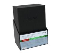 SIGEL SM200 Porta-menú - 10 unidad - in aja de almacenamiento - encuadernación elástica - A4 - negro