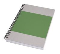 SIGEL SN800 Libreta de espiral Quicknote - A5 - blanco - tapa blanda - verde/gris - 160 p. - certificación FSC