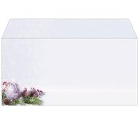SIGEL Sobres navideños 22 x 11 cm | DU443, diseño «Charmful Christmas», engomados, 25 unidades