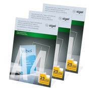 SIGEL SY450 Soporte de sobremesa, inclinado, acrilico, para A4, 3 unds.