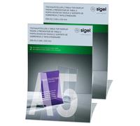 SIGEL TA160 Soportes de mesa inclinados, plegables, duraderos, 21 x 30 x 11 cm,