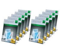 SIGEL TA210 Soporte de sobremesa, inclinado, acrilico, para A4, 10 unds.