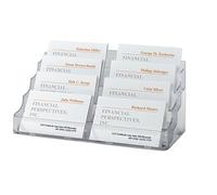 SIGEL VA138 Porta-tarjetas, con 8 compartimentos, para hasta 560 tarjetas