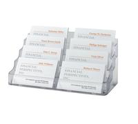 SIGEL VA138 Porta-tarjetas, con 8 compartimentos, para hasta 560 tarjetas transp