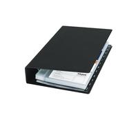 Sigel Tarjetero de anillas VZ300 para hasta 200 tarjetas (máximo 90 x 58 mm)