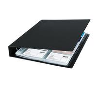 SIGEL VZ301 - Tarjetero de anillas, para hasta 400 tarjetas (máximo 90 x 58 mm)
