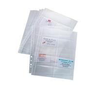 SIGEL VZ351 - Funda de tarjetas de identificación (10 unidades), transparente
