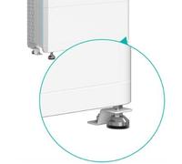 Sigenergy 11170033 SigenStor base de montaje incluida con cubiertas para el inversor y pies ajustables para nivelación