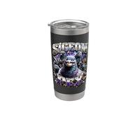 Sigeon Pex es el mejor Meme Funny Gen Alpha Pigeon Vaso térmico de acero inoxidable de doble pared