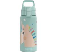 SIGG - Botella de Agua Aislada para Niños - Shield One Therm- A Prueba de Fugas - Apta para Lavavajillas - Libre de BPA - Acero Inoxidable 90% Reciclado - 0,5L