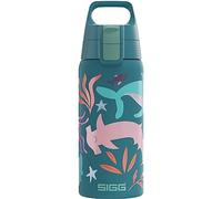 Sigg - Botella de Agua Aislada para Niños - Shield One Therm- A Prueba de Fugas - Apta para Lavavajillas - Libre de BPA - Acero Inoxidable 90% Reciclado - 0,5L