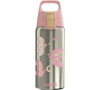 SIGG - Botella de Agua Aislada para Niños - Shield One Therm- A Prueba de Fugas - Apta para Lavavajillas - Libre de BPA - Acero Inoxidable 90% Reciclado - 0,5L