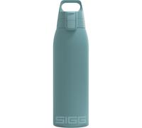SIGG - Botella de Agua Aislada - Shield Therm - Apta para Bebidas Carbonatadas - A Prueba de Fugas - Apta para Lavavajillas - Libre de BPA - Acero Inoxidable 90% Reciclado - 0,5L / 0,75L / 1L