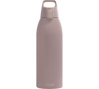 Sigg - Botella de Agua Aislada - Shield Therm Dusk - Apta para Bebidas Carbonatadas - A Prueba de Fugas - Apta para Lavavajillas - Libre de BPA - Acero Inoxidable 90% Reciclado - Dusk - 1,5L