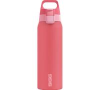SIGG - Botella de agua aislada Shield Therm One Multicolor Ruby - Bebidas carbonatadas - A prueba de fugas - Apto para lavavajillas - Sin BPA - 90% acero inoxidable reciclado - 0,75 L