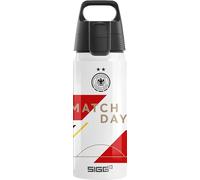 SIGG - Botella de agua de aluminio para niños - WMB ONE DFB Mujeres Fútbol - Apto para bebidas carbonatadas - A prueba de fugas - Ligero - Sin BPA - Certificado ClimatePartner - Deporte y escuela