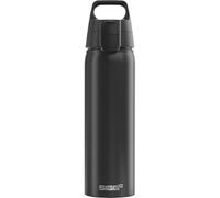 SIGG WMB ONE Negro Botella cantimplora (0.75 L), botella hermética sin sustancias nocivas, botella de aluminio ligera fabricada en Suiza