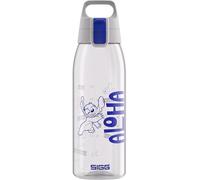 SIGG - Botella Tritan - Total Color ONE Disney Lilo & Stitch - Apto para bebidas carbonatadas - Apto para lavavajillas - A prueba de fugas - Ligero - Sin BPA - Transparente - 1L