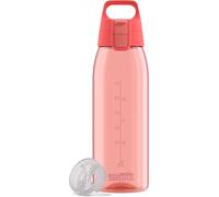 Sigg - Botella de agua Tritan - Total Color One Watermelon - Adecuada para bebidas carbonatadas - Apto para lavavajillas - A prueba de fugas - Peso pluma sin BPA - 1 litro