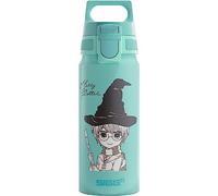 SIGG - Botella de aluminio para niños - WMB ONE Harry Potter - apta para bebidas carbonatadas - a prueba de fugas - ligera - sin BPA - Certificado climáticamente neutro - Deportes y escuela - Turquesa