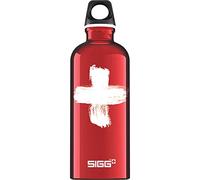 Sigg - Botella de aluminio - Traveller - Apta para bebidas carbonatadas - A prueba de fugas - Ligera como una pluma - Sin BPA - 0,6L 1L 1,5L