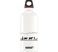 Sigg - Botella de aluminio - Traveller - Certificación Clima Neutral - Apta para bebidas carbonatadas - A prueba de fugas - Ligera como una pluma - Sin BPA - 0,6L / 1L /1,5L