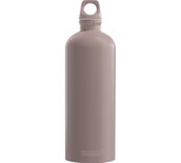 Sigg - Botella de aluminio - Traveller Dusk - Fabricado en Suiza - Certificado Climate Partner - Apto para bebidas carbonatadas - A prueba de fugas - Ligero - Sin BPA - Exterior - Rosa - 1 L