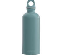 Sigg - Botella de aluminio - Traveller Morning Blue - Fabricado en Suiza - Certificado respetuoso con el medio ambiente - Adecuado para bebidas carbonatadas - a prueba de fugas - Ligero - Sin BPA
