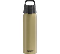 SIGG - Botella de aluminio - WMB ONE Caramel Sand - Apto para bebidas carbonatadas - A prueba de fugas - Ligero - Sin BPA - Exterior - Amarillo - 0,75 L