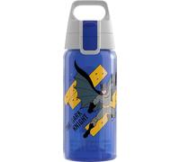 SIGG - Botella infantil - Viva One - Batman - Apto para bebidas carbonatadas - A prueba de fugas - Apto para lavavajillas - Sin BPA - Deportes y Escuela - Azul - 0,5L