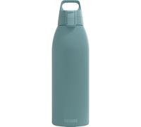 SIGG - Botella térmica con aislamiento - Termo Shield Therm One Morning Blue - Bebidas carbonatadas - A prueba de fugas - Apto para lavavajillas - Sin BPA - 90% acero inoxidable reciclado - Azul