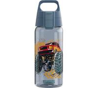 Sigg - Botella Tritan Renew para niños - Total Color ONE Kids Monster Truck - Apto para bebidas carbonatadas - Apto para lavavajillas - A prueba de fugas - Libre de BPA - Deportes y Escuela - Azul