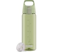 Sigg - Botella Tritan - Total Color ONE Eco Green - Apto para bebidas carbonatadas - Apto para lavavajillas - A prueba de fugas - Ligero - Sin BPA - Verde - 0,6L