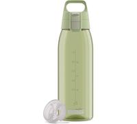 SIGG - Botella Tritan - Total Color ONE Eco Green - Apto para bebidas carbonatadas - Apto para lavavajillas - A prueba de fugas - Ligero - Sin BPA - Verde - 1L