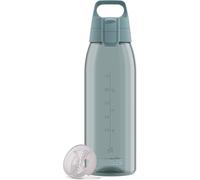 SIGG - Botella Tritan - Total Color ONE Morning Blue - Apto para bebidas carbonatadas - Apto para lavavajillas - A prueba de fugas - Ligero - Sin BPA - Azul - 1L