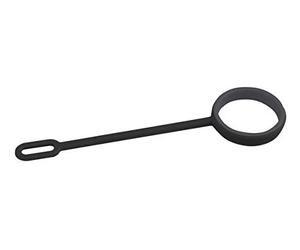 Sigg Bottle Lace Black Porta tapones (One Size), accesorio botella con cierre de rosca, práctico sujeta tapas para botella cantimplora