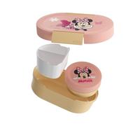 SIGG - Fiambrera LUMO Kids Disney Minnie Junior Plus - Bandeja interior y caja de aperitivos a prueba de fugas - Apta para microondas y lavavajillas - Sin BPA - Ligera - Para escuela, guardería y ocio