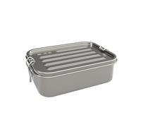 Sigg Gemstone Box Selenite Fiambrera metálica, caja con tapa hermética para oficina y colegio, caja de acero inoxidable 18/8 de para actividades de exterior