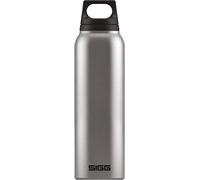 SIGG Hot & Cold Brushed Botella térmica (0.5 L), cantimplora termo con aislamiento al vacío y sin sustancias nocivas, botella de acero inoxidable hermética
