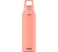 Sigg Hot & Cold ONE Light Shy Pink Botella térmica (0.55 L), termo hermético sin sustancias nocivas, cantimplora térmica de acero inoxidable 18/8 para uso con una mano