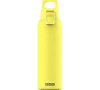 SIGG Hot & Cold ONE Light Ultra Lemon Botella térmica (0.55 L), termo hermético sin sustancias nocivas, cantimplora térmica de acero inoxidable 18/8 para uso con una mano