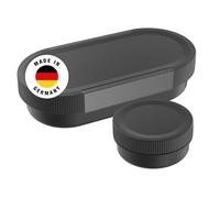 SIGG Juego de fiambrera Lumo L Black - Panera con lata extra - Fiambrera ligera - 2 en 1 - Sin BPA - Negro - 1 L